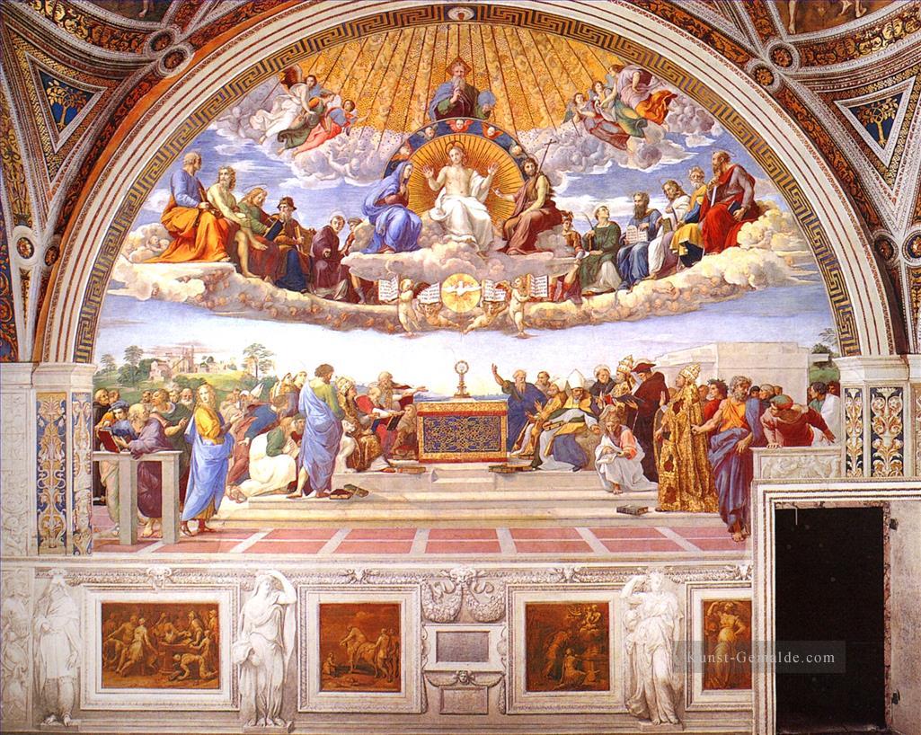 Stanze Della Segnatura detail9 Renaissance Meister Raphael Ölgemälde
